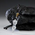 222_8a1cd800-92e7-4223-be6f-589c257414ab.webp Protective Clarity Tibetan Quartz Crystal Vajra Pendant