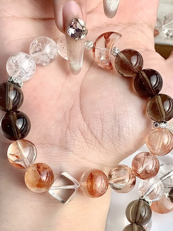 Natural Crystal Bracelet White Crystal Crystal Bracelet